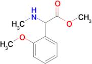 Methyl 2-(2-methoxyphenyl)-2-(methylamino)acetate