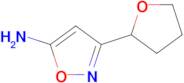 3-(Tetrahydrofuran-2-yl)isoxazol-5-amine