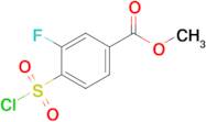 Methyl 4-(chlorosulfonyl)-3-fluorobenzoate