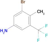 3-Bromo-4-methyl-5-(trifluoromethyl)aniline