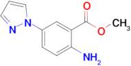 Methyl 2-amino-5-(1H-pyrazol-1-yl)benzoate