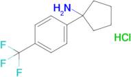 1-(4-(Trifluoromethyl)phenyl)cyclopentan-1-amine hydrochloride