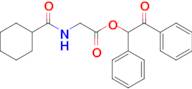 2-Oxo-1,2-diphenylethyl (cyclohexanecarbonyl)glycinate