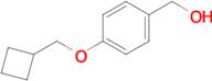 (4-(Cyclobutylmethoxy)phenyl)methanol