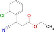 Ethyl 3-(2-chlorophenyl)-3-cyanopropanoate