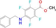 Methyl 4-(benzylamino)-2,3,5,6-tetrafluorobenzoate