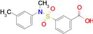 3-(N-methyl-N-(m-tolyl)sulfamoyl)benzoic acid