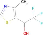 2,2,2-Trifluoro-1-(4-methylthiazol-5-yl)ethan-1-ol