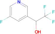 2,2,2-Trifluoro-1-(5-fluoropyridin-3-yl)ethan-1-ol