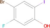 4-Bromo-5-fluoro-2-iodophenol