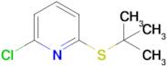 2-(Tert-butylthio)-6-chloropyridine