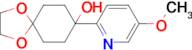 8-(5-Methoxypyridin-2-yl)-1,4-dioxaspiro[4.5]Decan-8-ol