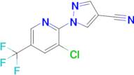 1-(3-Chloro-5-(trifluoromethyl)pyridin-2-yl)-1H-pyrazole-4-carbonitrile