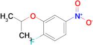 1-Fluoro-2-isopropoxy-4-nitrobenzene