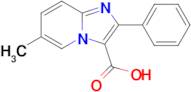 6-Methyl-2-phenylimidazo[1,2-a]pyridine-3-carboxylic acid