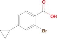 2-Bromo-4-cyclopropylbenzoic acid