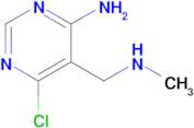 6-Chloro-5-((methylamino)methyl)pyrimidin-4-amine