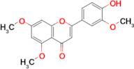 2-(4-Hydroxy-3-methoxyphenyl)-5,7-dimethoxy-4H-chromen-4-one