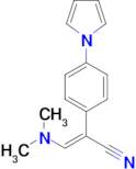 (E)-2-(4-(1H-pyrrol-1-yl)phenyl)-3-(dimethylamino)acrylonitrile