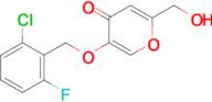 5-((2-Chloro-6-fluorobenzyl)oxy)-2-(hydroxymethyl)-4H-pyran-4-one