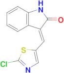 (E)-3-((2-chlorothiazol-5-yl)methylene)indolin-2-one