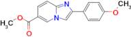 Methyl 2-(4-methoxyphenyl)imidazo[1,2-a]pyridine-6-carboxylate