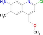 2-Chloro-4-(methoxymethyl)-6-methylquinolin-7-amine