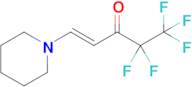 (E)-4,4,5,5,5-pentafluoro-1-(piperidin-1-yl)pent-1-en-3-one