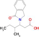 4-Methyl-3-(1-oxoisoindolin-2-yl)hexanoic acid