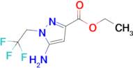 Ethyl 5-amino-1-(2,2,2-trifluoroethyl)-1H-pyrazole-3-carboxylate