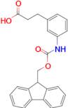 3-(3-((((9H-fluoren-9-yl)methoxy)carbonyl)amino)phenyl)propanoic acid