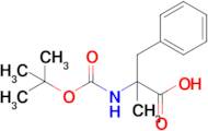 2-((Tert-butoxycarbonyl)amino)-2-methyl-3-phenylpropanoic acid