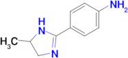 4-(5-methyl-4,5-dihydro-1H-imidazol-2-yl)aniline