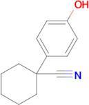 1-(4-Hydroxyphenyl)cyclohexane-1-carbonitrile