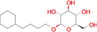 (2R,3R,4S,5S,6R)-2-(4-cyclohexylbutoxy)-6-(hydroxymethyl)tetrahydro-2H-pyran-3,4,5-triol