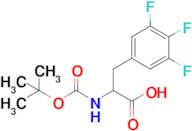 2-((Tert-butoxycarbonyl)amino)-3-(3,4,5-trifluorophenyl)propanoic acid