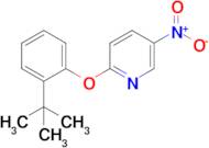 2-(2-(Tert-butyl)phenoxy)-5-nitropyridine