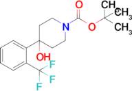 Tert-butyl 4-hydroxy-4-(2-(trifluoromethyl)phenyl)piperidine-1-carboxylate