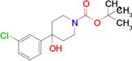 Tert-butyl 4-(3-chlorophenyl)-4-hydroxypiperidine-1-carboxylate