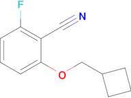 2-(Cyclobutylmethoxy)-6-fluorobenzonitrile