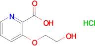 3-(2-Hydroxyethoxy)picolinic acid hydrochloride