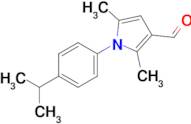 1-(4-Isopropylphenyl)-2,5-dimethyl-1H-pyrrole-3-carbaldehyde