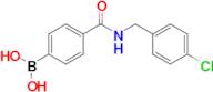 (4-((4-Chlorobenzyl)carbamoyl)phenyl)boronic acid