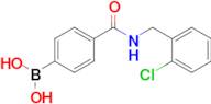 (4-((2-Chlorobenzyl)carbamoyl)phenyl)boronic acid