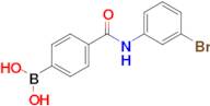 (4-((3-Bromophenyl)carbamoyl)phenyl)boronic acid