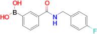 (3-((4-Fluorobenzyl)carbamoyl)phenyl)boronic acid