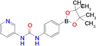 1-(Pyridin-3-yl)-3-(4-(4,4,5,5-tetramethyl-1,3,2-dioxaborolan-2-yl)phenyl)urea