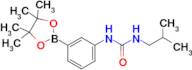 1-Isobutyl-3-(3-(4,4,5,5-tetramethyl-1,3,2-dioxaborolan-2-yl)phenyl)urea