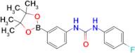 1-(4-Fluorophenyl)-3-(3-(4,4,5,5-tetramethyl-1,3,2-dioxaborolan-2-yl)phenyl)urea