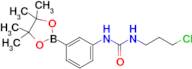 1-(3-Chloropropyl)-3-(3-(4,4,5,5-tetramethyl-1,3,2-dioxaborolan-2-yl)phenyl)urea